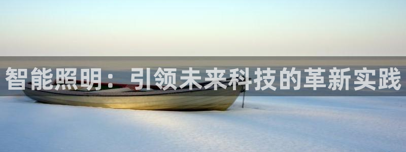 云顶国际黑款不：智能照明：引领未来科技的